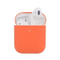 เคสซิลิโคนแบบนิ่มสำหรับ Apple กล่องฝาครอบป้องกันหูฟังไร้สายบลูทูธสำหรับ Airpods ที่อุดหูกระเป๋าหูฟัง