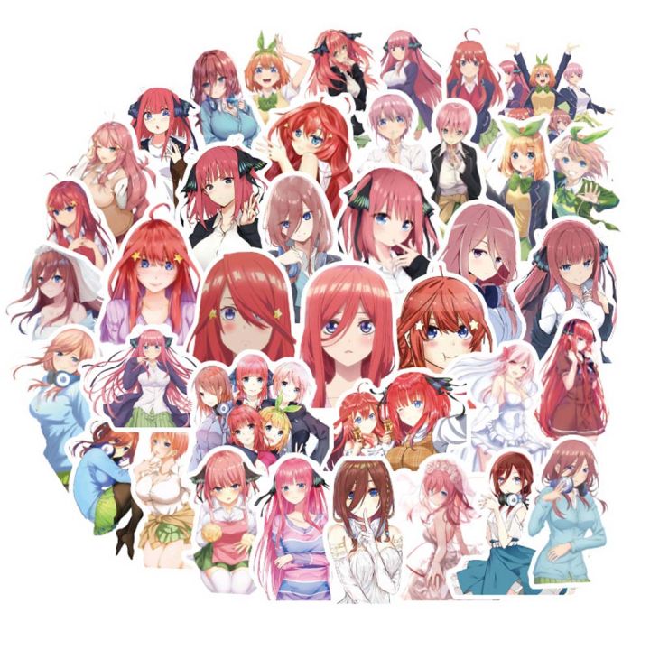sticker cute hình dán 50 Miếng Dán Nhãn Tinh Túy Anime Hoạt Hình ...