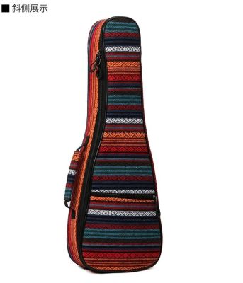 Genuine High-end Original Ukulele bag guitar bag 21 inch 23 inch 26 inch bag cotton thickened shoulder small guitar gig bag ethnic style