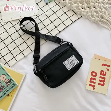 Pinfect Harajuku Crossbody Bags Nylon Messenger Pouch Tutorial Book Bag for  Girl Student 