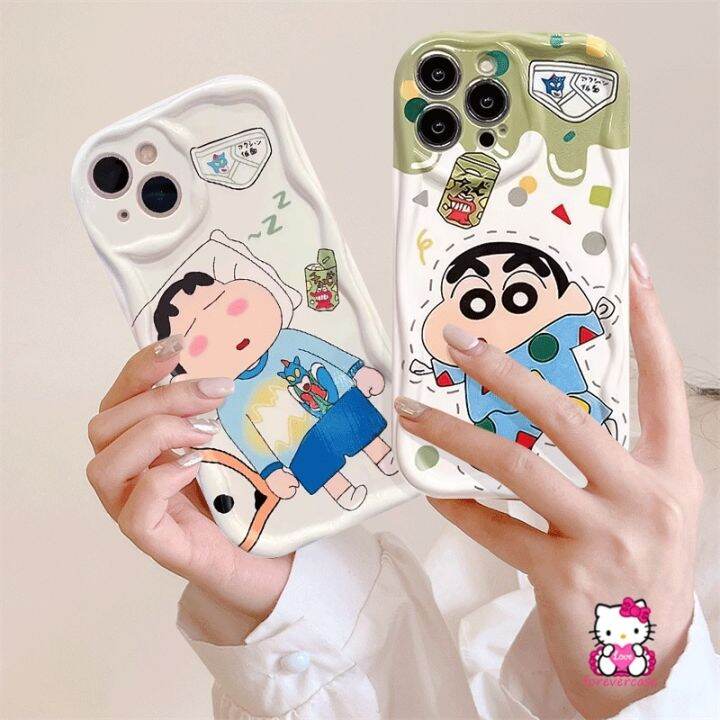 เคสโทรศัพท์มือถือ-แบบนิ่ม-ลายการ์ตูนชินจัง-3d-กันกระแทก-สําหรับ-iphone-11-13-14-12-pro-max-7-8-6s-6-plus-7plus-xr-xs-x-max-se-2023