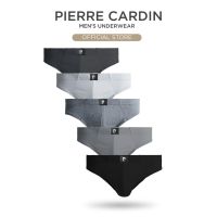 Pierre Cardin กางเกงชั้นใน ผ้าฝ้าย ขนาดเล็ก คละสี (5 ชิ้น) PC2122-5M