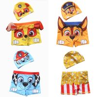 COD DSFERGWETERW COD PAW Patrol boy kids swimming trunks cartoon middle quick-drying comfortable boxer cap swimwear Needs