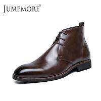 Jumpmore ชี้รองเท้าหนังผู้ชายรองเท้าลำลองรองเท้าข้อเท้าขนาด38-48 ~