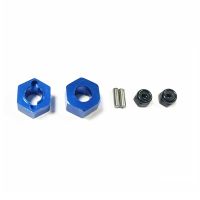 Metal 12mm Combiner Wheel Hub Hex Adapter for Losi 1/18 Mini-T 2.0 1/16 Mini-B RC Truck Car Upgrades Parts