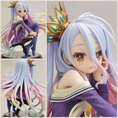 Figure ฟิกเกอร์ No Game No Life โนเกม โนไลฟ์ Shiro ชิโระ 1/7 Ver Anime ของสะสมหายาก อนิเมะ การ์ตูน มังงะ คอลเลกชัน ของขวัญ Gift จากการ์ตูนดังญี่ปุ่น New Collection Doll ตุ๊กตา manga Model โมเดล