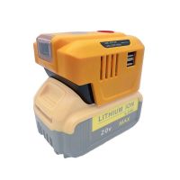 Power Inverter High Quality Power Inverter for Dewalt Battery DC 18-20V to AC 110V Dual USB Outdoor Lithium-Ion Battery