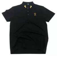 23 Fendi Spring and Summer European Station Polo T-shirt Mens Little Monster Eyes Foyette Embroidery Polo T-shirt