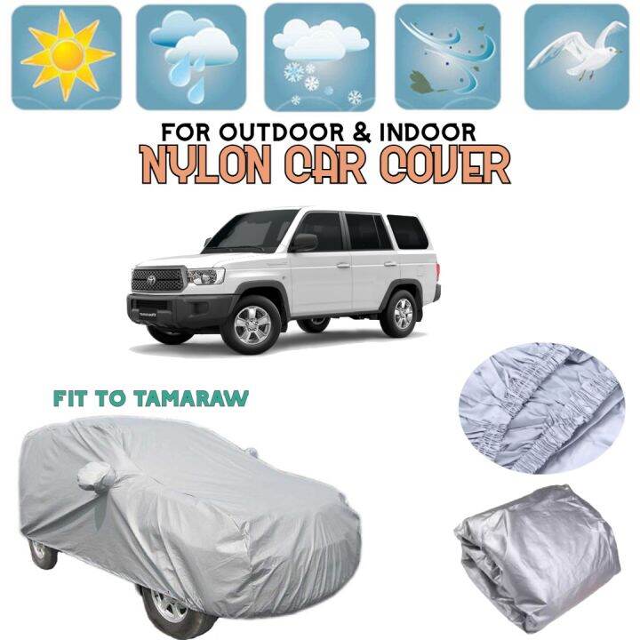 L88 TOYOTA TAMARAW CAR COVER with Free Micro Magic Carnauba Wax High