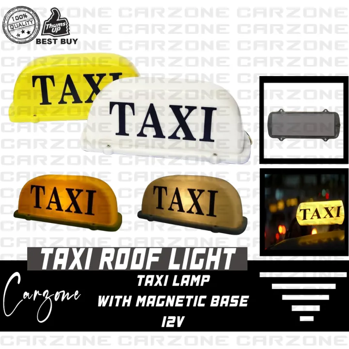 Waterproof Taxi Roof Light / Taxi Lamp Base Roof Top Car Cab