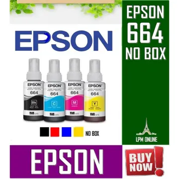 Tintas Epson T664 Pack 4 Colores, L120, L121