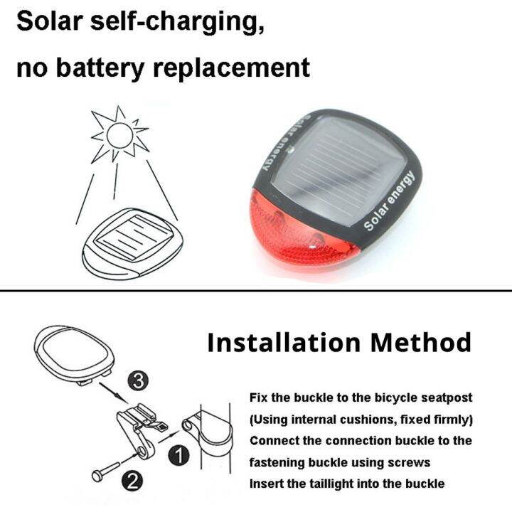 2-led-red-bike-solar-energy-light-3-modes-seatpost-lamp-rechargeable-bicycle-tail-rear-light-bicycle-accessories-flashlight