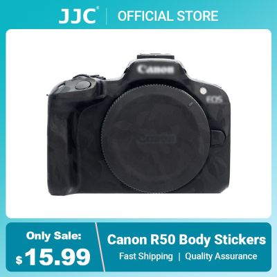 JJC EOS R50 Camera Stickers Anti-Scratch Skin Film Wrap 3M Material Cover Accessories Compatible With Canon EOS R50 Bubbles Free