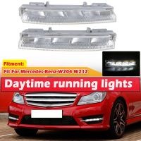 LED Daytime Running Light DRL Fog Lamp Fit For Mercedes Benz C-Class W204/S204 2007-2014 W212 2009-2014 R172 2012 Car Accessorie