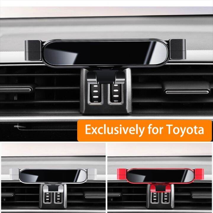 ที่จับโทรศัพท์มือถือติดรถยนต์สำหรับ-toyota-corolla-18-2022-360องศาที่ยึดจีพีเอสแบบพิเศษ