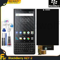 Beyondwolf ต้นฉบับ4.5 ”สำหรับ BlackBerry KEY2 Keytwo BBF100-1 BBF100-2หน้าจอสัมผัสแอลซีดีดีจิไทเซอร์จอแสดงผลสำรองสำหรับ BlackBerry Athena