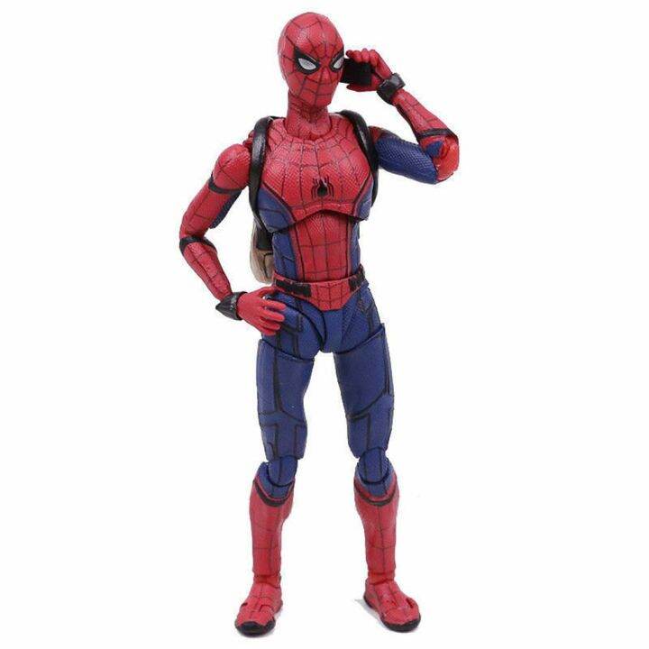 homecomingตุ๊กตาขยับแขนขาได้spider-man-collectible-pvcของขวัญของเล่นแบบจำลองใหม่