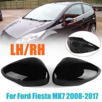 [More Suitable]กระจกมองหลังรถยนต์ฝาครอบสำหรับ Ford เฟียสต้า Mk7 2008-2017