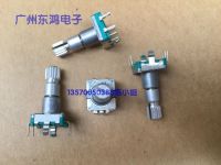 ⊕☽ 1pcs ALPS Alps EC11 encoder 30 location 15 pulse point with switch saw tooth shaft length 17MM