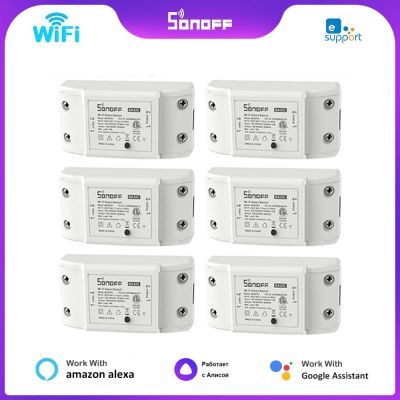 Sonoff Basic Smart Wifi Wireless Switch Basicr2 Diy Automation Module Offline LAN Control Work With Ewelink Alexa Google Alice