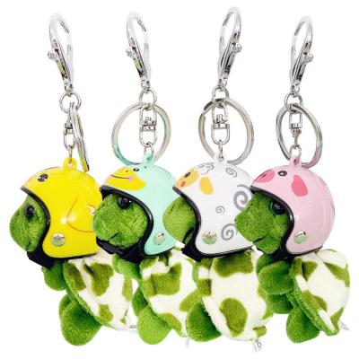 Cute Turtle Keychain Delicate Stuffed Doll Soft Keychain Unique Cute Toy Portable Plush Doll Funny Pendant for Phone Belt Wallet Backpack show