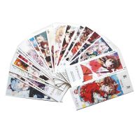 36 Pcs/Set Anime TouHou Project Paper Bookmark Stationery Bookmarks Book Holder Message Card Gift Stationery