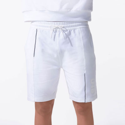 กางเกงขาสั้นผู้ชาย กางเกงลำลอง สีขาว UNBOUND HARBOR TRACK SHORTS (2023)