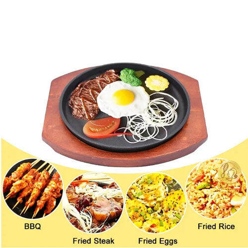 Sizzling Plate(ROUND) Sizzling Plate Sisig plate Cast Iron sizzling