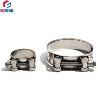 ♗❃▩ 3pcs 17-35mm Stainless Steel Strengthens Hose Clamp Circular Air Water Pipe Fuel Hose Clips Of Water Pipe Fasteners Clamps