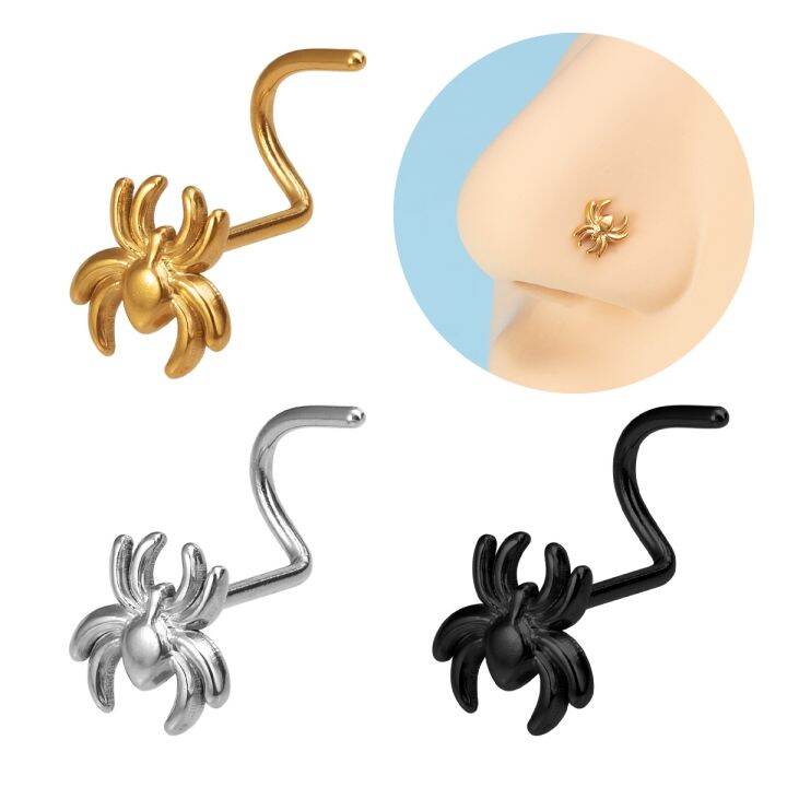 1pc-20g-stainless-steel-nose-rings-stud-body-piercing-jewelry-fashion-spider-screw-nose-studs-nose-piercing-rings-for-women-men