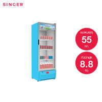 Singer ตู้แช่เครื่องดื่มซิงเกอร์ 1 ประตู ขนาด 8.8 คิว รุ่น SPA-10 +ส่งฟรี*มีรับประกัน