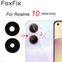 A Kaca Kamera Belakang Belakang untuk Penggantian Realme 10 dengan Pelekat Pelekat RMX3630