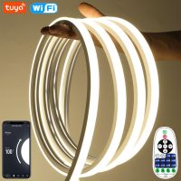 120Leds/m Led Neon Strip Light 2835 Flexible Ribbon LED Rope 220V EU IP67 Waterproof Led Tape Strip Warm/Cold White Wifi BT APP