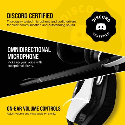 VOID RGB ELITE USB Wired Gaming Headset Surround Sound & HD Microphone Gamer Headphone Overerar For Pc Laptop For Corsair
