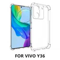 Y36(พร้อมส่งในไทย)เคสTPUใสกันกระแทกแบบคลุมกล้องVivo Y36ตรงรุ่น