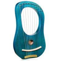 ZANi Lyre Harp 10 Metal String Ancient Greece Style Lyra Harp with Tuning Wrench for Adult Kids and Beginner,Music Lovers,Etc