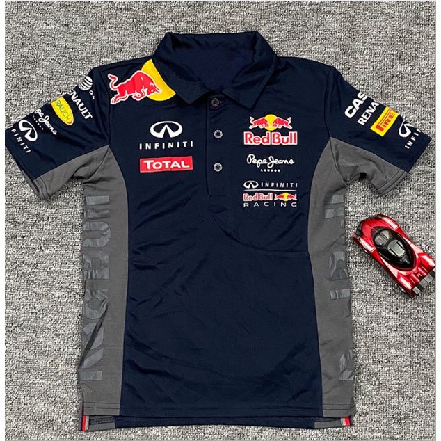 2023 New F1 Red Bull Team Leisure Racing Suit Off-site Work Men's Short ...