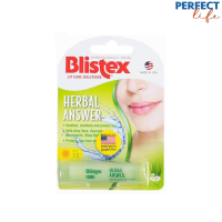 Blistex Herbal Answer Lip SPF15 ลิปบาล์มบำรุงริมฝีปาก ด้วยสารสกัดจากสมุนไพรธรรมชาติ 5 ชนิด 4.25 g [PPFT]