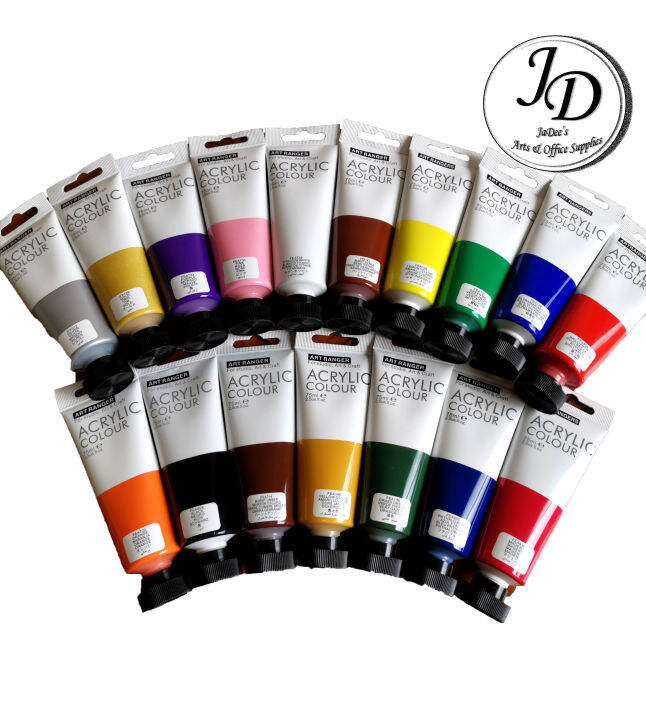 Art Ranger Acrylic PaintRegular & Pastel Colors [75ml] Lazada PH