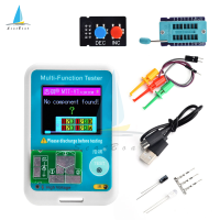 [Seasboat] MTT-V1เครื่องทดสอบทรานซิสเตอร์ความแม่นยำสูง Digital Type-C สายชาร์จ USB TFT Diode Triode Capacitance ความต้านทานการเหนี่ยวนำสำหรับการวัดไฟฟ้า