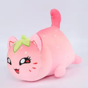 Cute Kawaii Aphmau Meows Cat Plush Toy Soft Meemeow Stuffed Donut