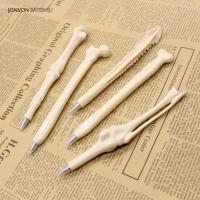 Jonvon Satone 100 Pcs Wholesale Bone Pen Ball Pens Monster Toy Ballpoint Pen Stationery School Supplies Office Accessories Stylo Pens