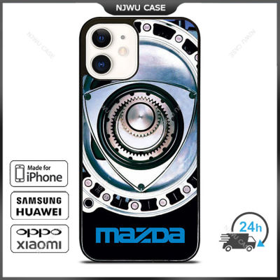 Mazda Rx-7 Rotary Engine Phone Case for iPhone 14 Pro Max / iPhone 13 Pro Max / iPhone 12 Pro Max / XS Max / Samsung Galaxy Note 10 Plus / S22 Ultra / S21 Plus Anti-fall Protective Case Cover