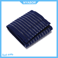 NYABOR 1PC 15 "/40ซม.ข้อมือกีฬารั้งห่อผ้าพันแผล Support GYM STRAP สายรัดข้อมือยืดหยุ่น