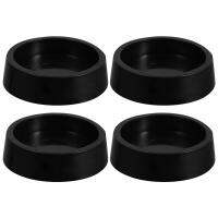 4Pcs Non-Skid Furniture Rubber Caster Cups Coasters Furniture Wheel Stoppers Table Chair Leg Caps Covers Silent Brake Protection