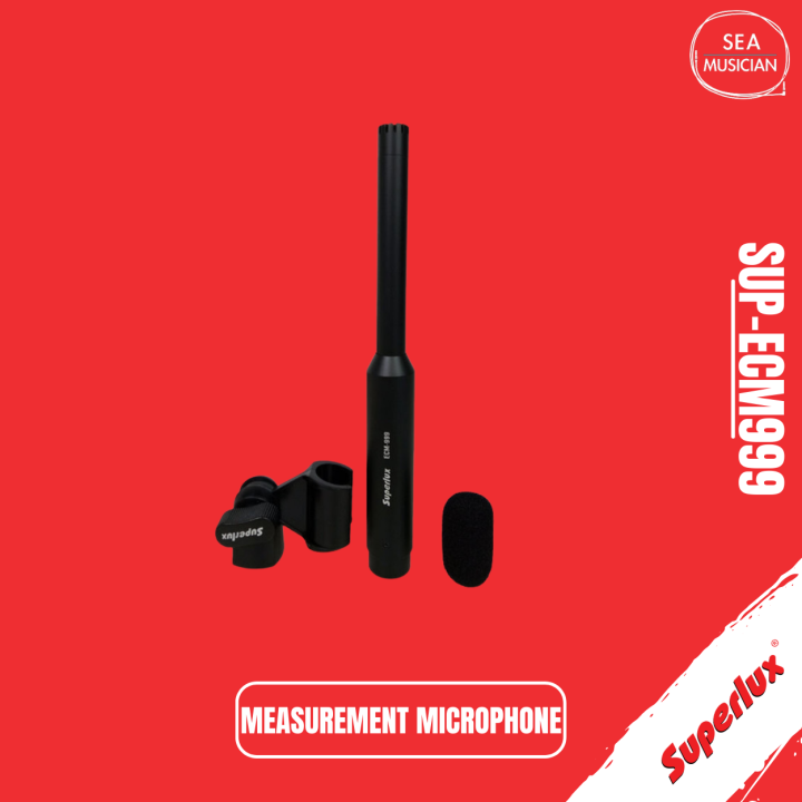 SUPERLUX ECM-999 (ECM999) REFERENCE CONDENSER MIC MEASUREMENT ...