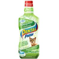 Dental fresh for cats Original formula ผลิตภัณฑ์ขจัดกลิ่นปากยับยั้งการเกิดหินปูน สูตรดั้งเดิม สำหรับแมว ขนาด 8 oz.