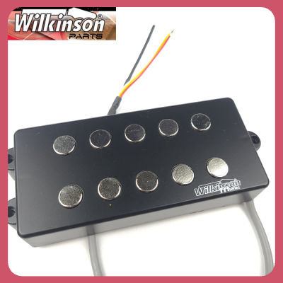 Wilkinson กีตาร์ Pickup 5เบสไฟฟ้าสายสำหรับห้าสายรถปิคอัพ WOM5นักดนตรีเล่นเบส