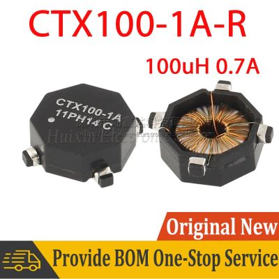 10pcs CTX100-1A SMD Inductance 100uH 0.7A Double Coupled Dual Winding Coupling Common Mode Inductor Choke Coil CTX100-1A-R Electrical Circuitry Parts