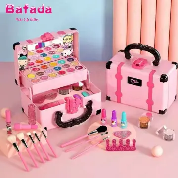  Kids Washable Makeup Girl Toys - Kids Makeup Kit for Girl, Real  Make Up Set, Little Girls Makeup Kit for Toddler Kid Children Princess,  Christmas Birthday Gift Toys for Girl 4